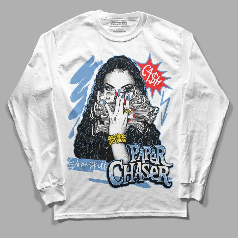 Dunk White Polar Blue DopeSkill Long Sleeve T-Shirt NPC Graphic sold by DopeSkill