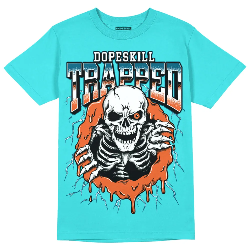 Dunk Dolphins DopeSkill Tahiti Blue T-shirt Trapped Halloween Graphic sold by DopeSkill