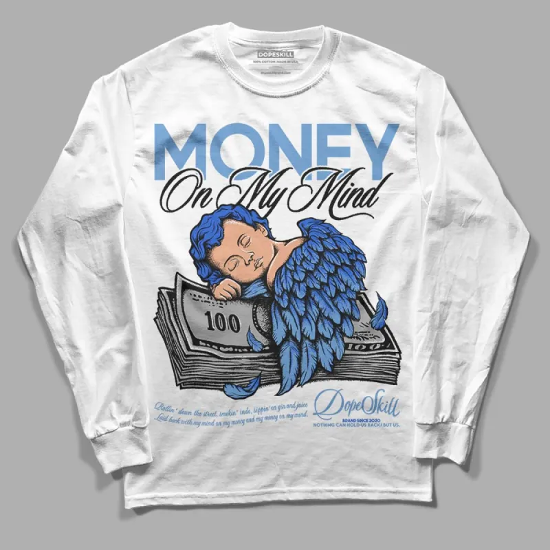 Dunk White Polar Blue DopeSkill Long Sleeve T-Shirt MOMM Graphic sold by DopeSkill