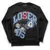 Dunk White Polar Blue DopeSkill Long Sleeve T-Shirt Loser Lover Graphic sold by DopeSkill