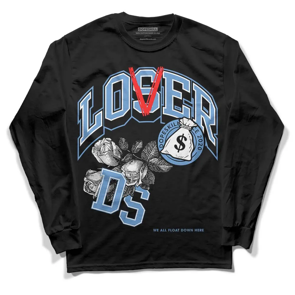 Dunk White Polar Blue DopeSkill Long Sleeve T-Shirt Loser Lover Graphic sold by DopeSkill product image thumbnail 2