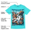 Dunk Dolphins DopeSkill Tahiti Blue T-shirt Resist Graphic sold by DopeSkill