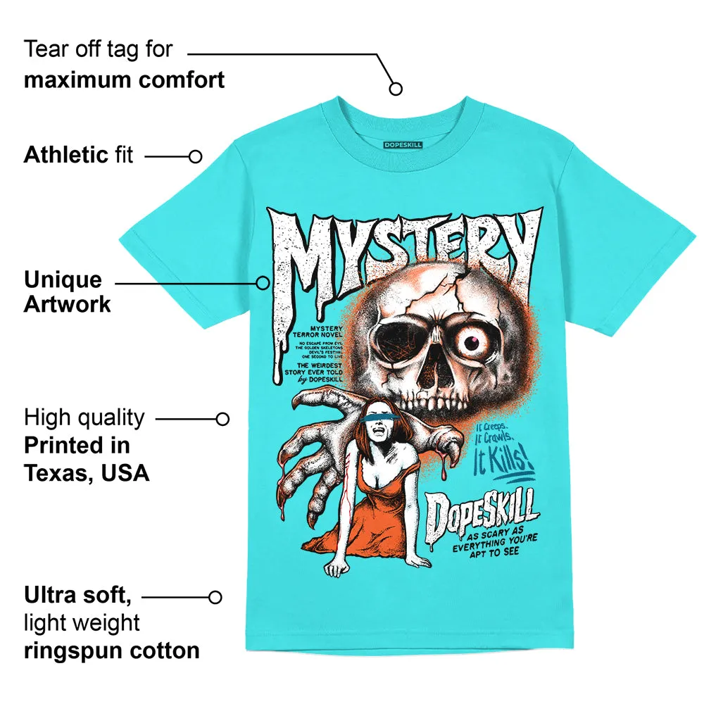 Dunk Dolphins DopeSkill Tahiti Blue T-shirt Mystery Ghostly Grasp Graphic sold by DopeSkill product image thumbnail 2