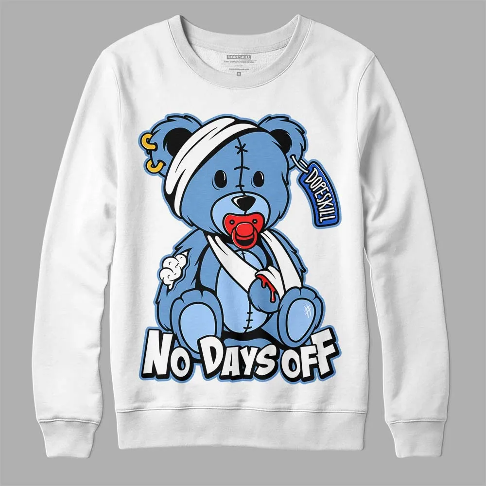 Dunk White Polar Blue DopeSkill Sweatshirt Hurt Bear Graphic sold by DopeSkill