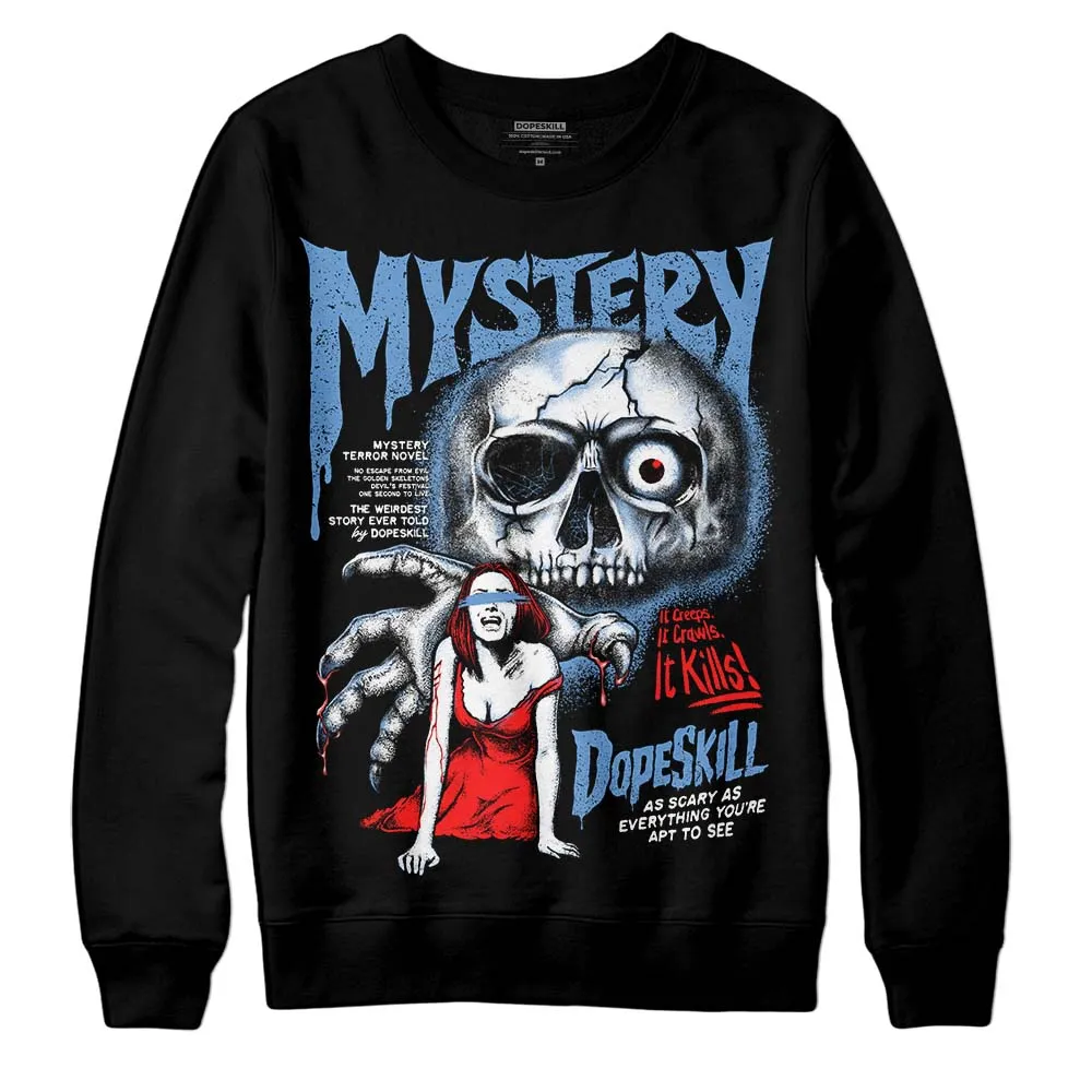 Dunk White Polar Blue DopeSkill Sweatshirt Mystery Ghostly Grasp Graphic sold by DopeSkill product image thumbnail 2