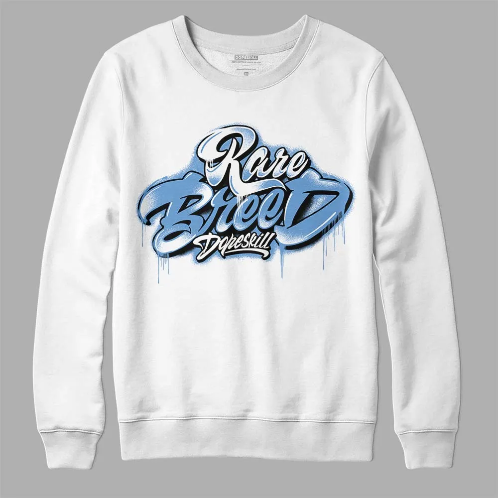 Dunk White Polar Blue DopeSkill Sweatshirt Rare Breed Type Graphic sold by DopeSkill
