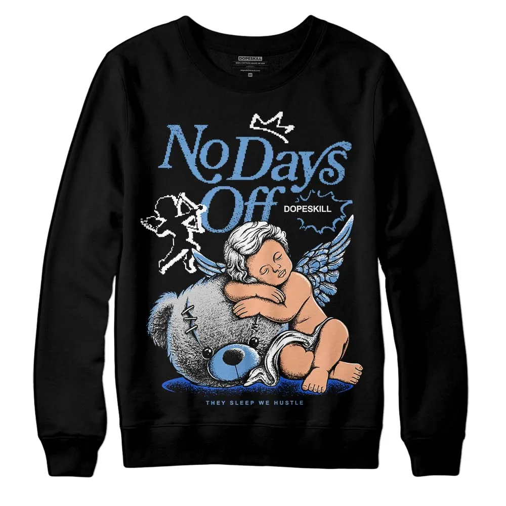 Dunk White Polar Blue DopeSkill Sweatshirt New No Days Off Graphic sold by DopeSkill product image thumbnail 2