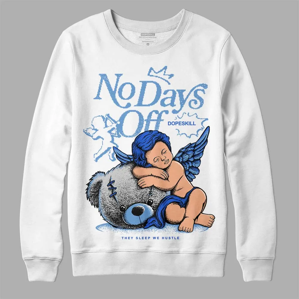 Dunk White Polar Blue DopeSkill Sweatshirt New No Days Off Graphic sold by DopeSkill