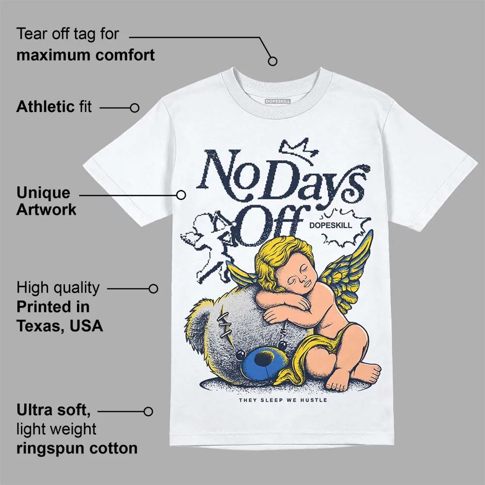 Michigan Dunks DopeSkill T-Shirt New No Days Off Graphic sold by DopeSkill product image thumbnail 3