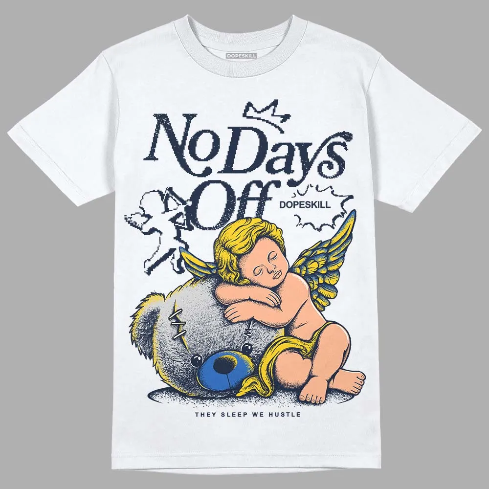 Michigan Dunks DopeSkill T-Shirt New No Days Off Graphic sold by DopeSkill