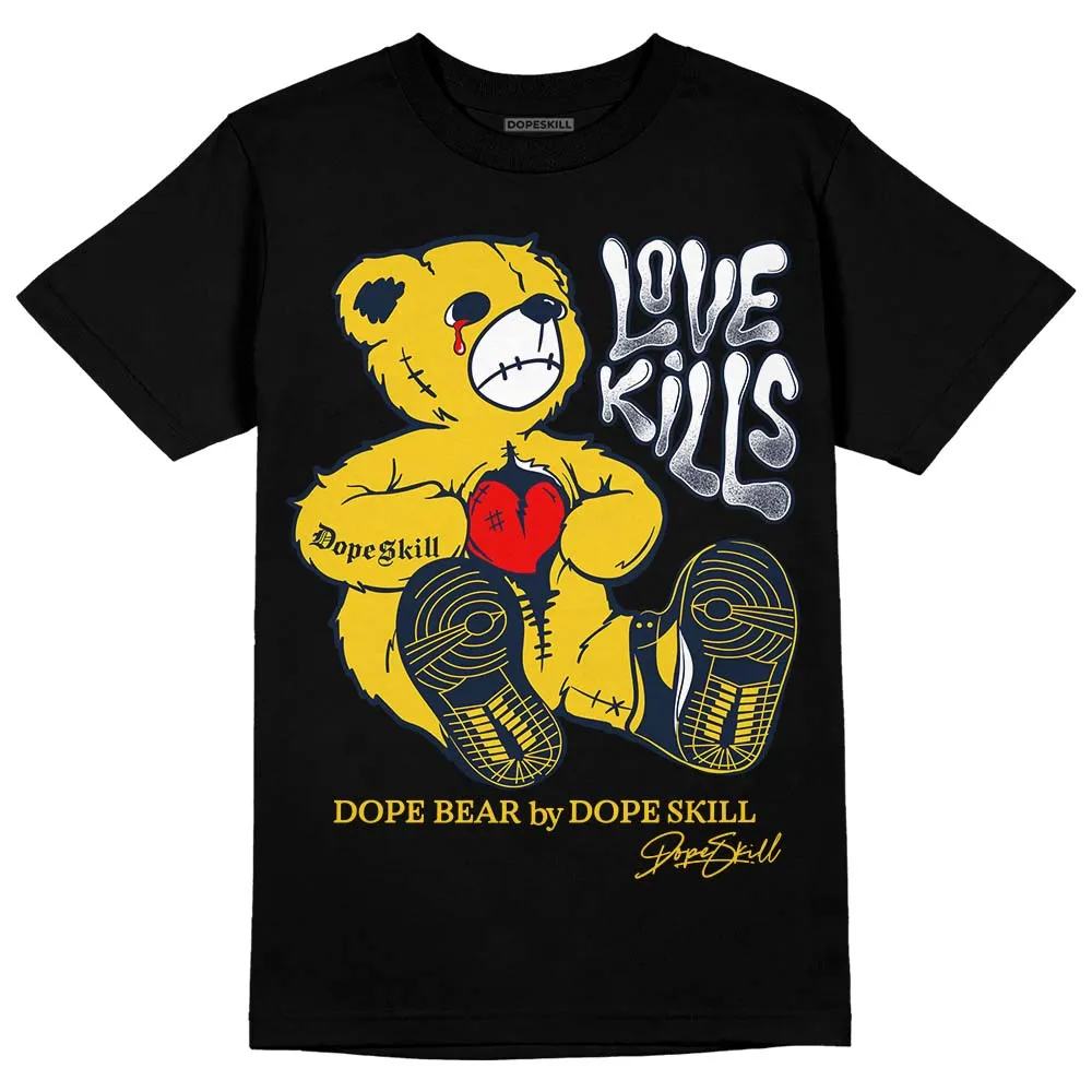 Michigan Dunks DopeSkill T-Shirt Love Kills Graphic sold by DopeSkill product image thumbnail 2