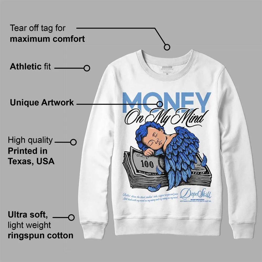 Dunk White Polar Blue DopeSkill Sweatshirt MOMM Graphic sold by DopeSkill product image thumbnail 3