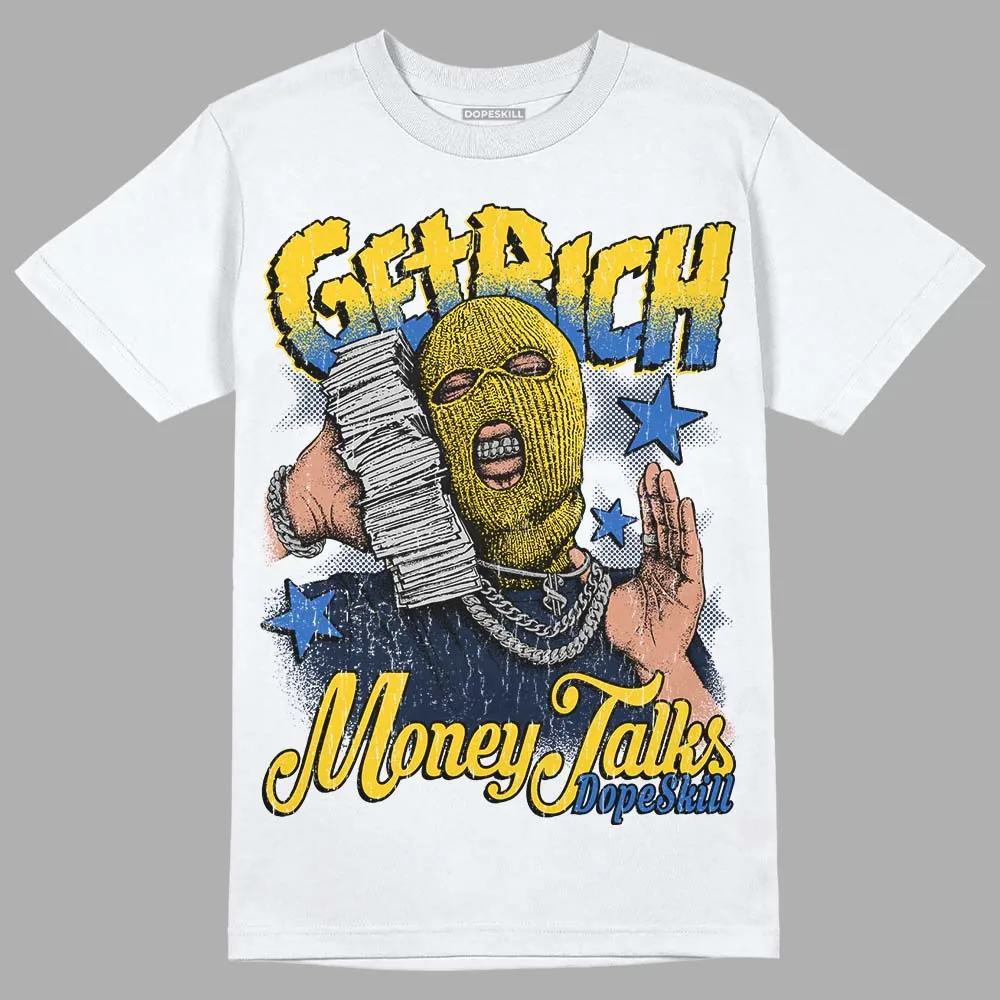 Michigan Dunks DopeSkill T-Shirt Get Rich Graphic sold by DopeSkill