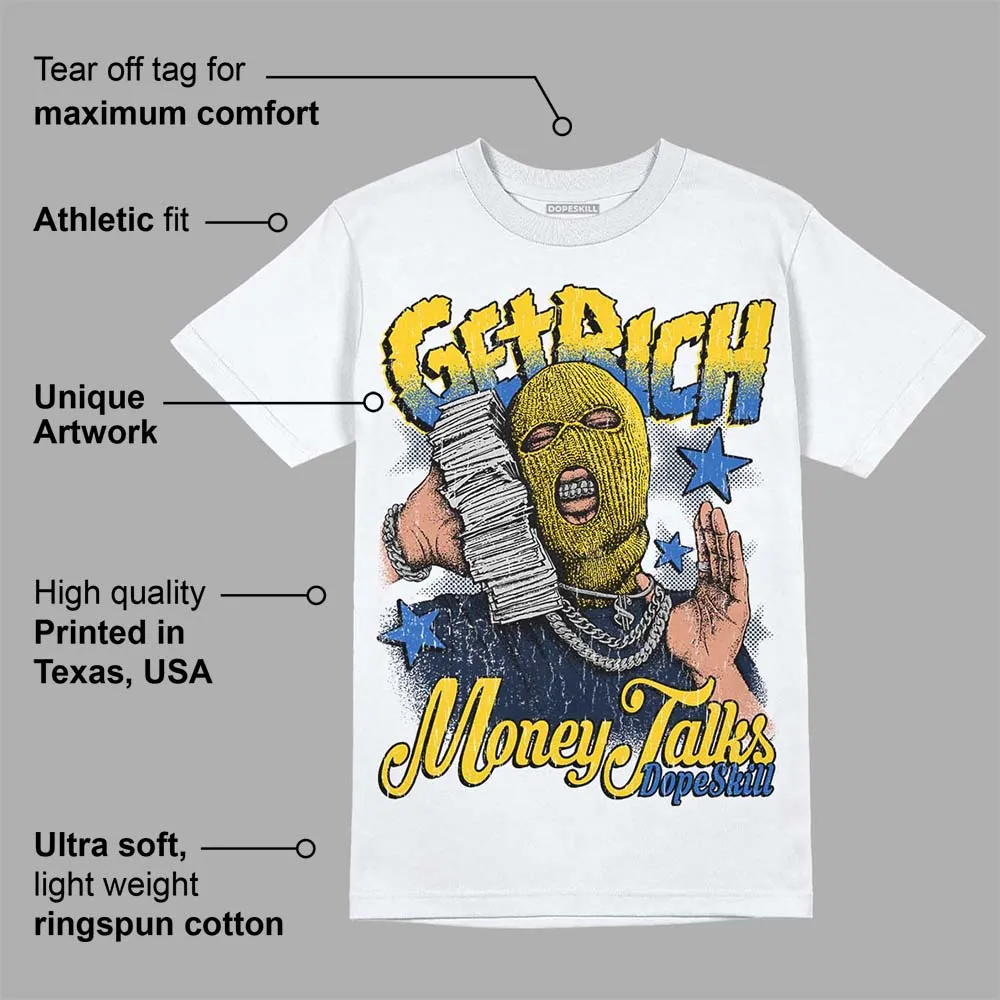 Michigan Dunks DopeSkill T-Shirt Get Rich Graphic sold by DopeSkill product image thumbnail 3