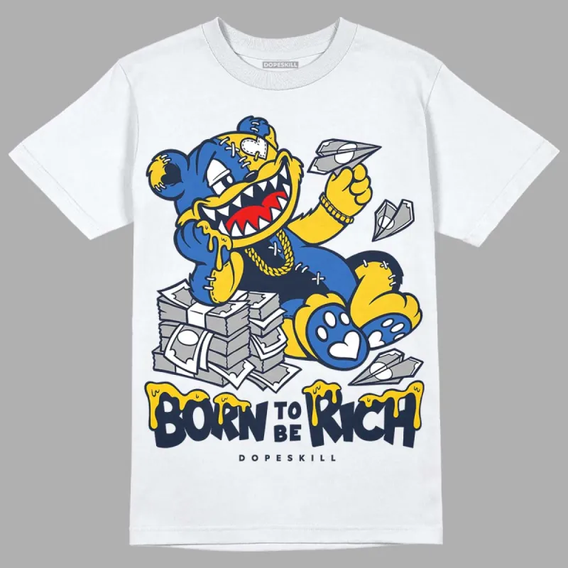 Michigan Dunks DopeSkill T-Shirt Born To Be Rich Graphic sold by DopeSkill