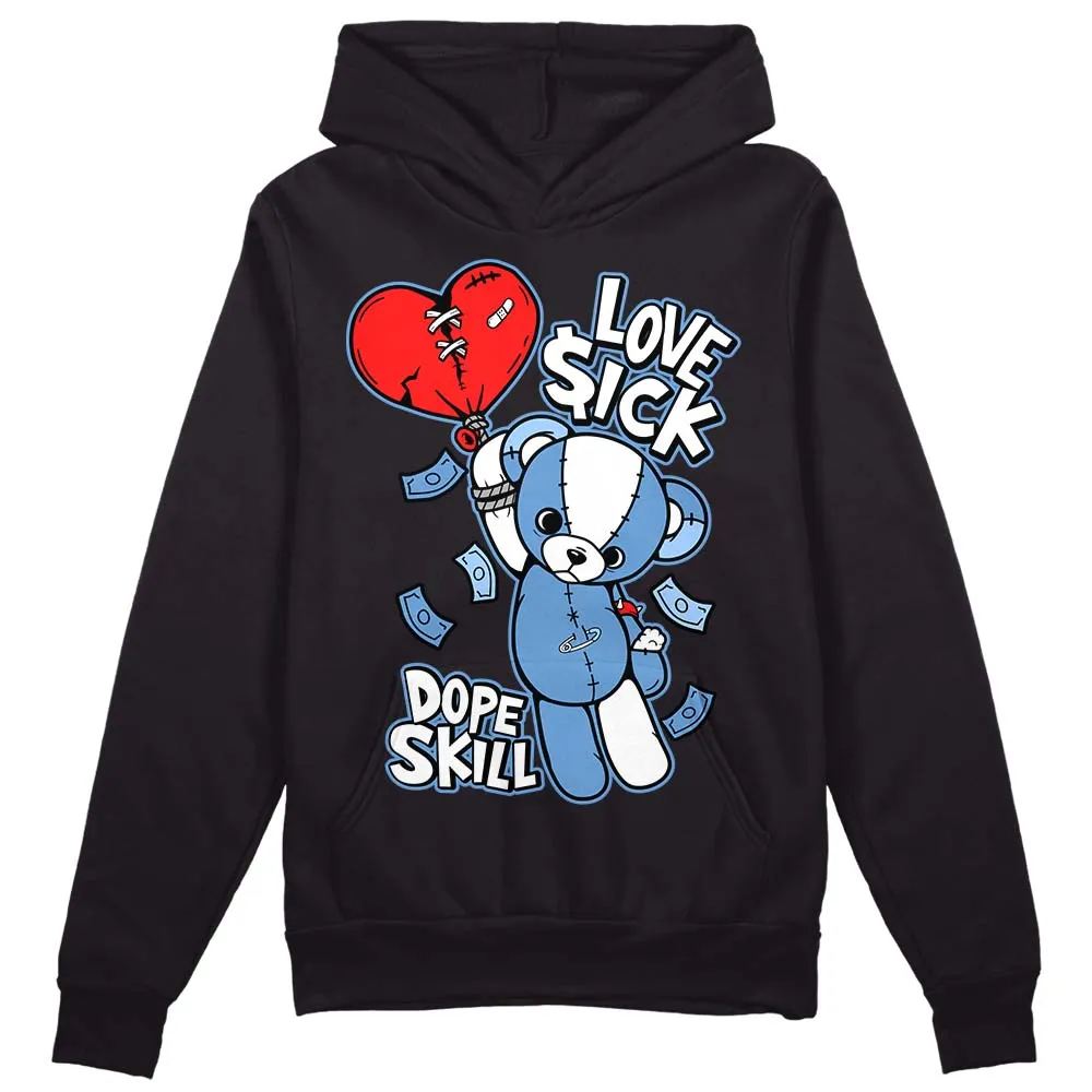 Dunk White Polar Blue DopeSkill Hoodie Sweatshirt Love Sick Graphic sold by DopeSkill product image thumbnail 2