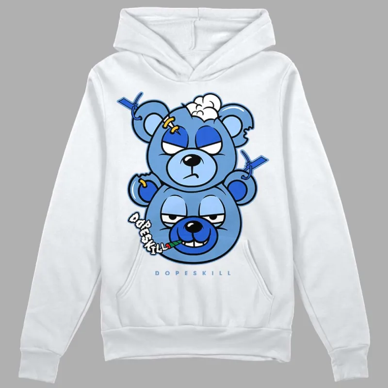 Dunk White Polar Blue DopeSkill Hoodie Sweatshirt New Double Bear Graphic sold by DopeSkill