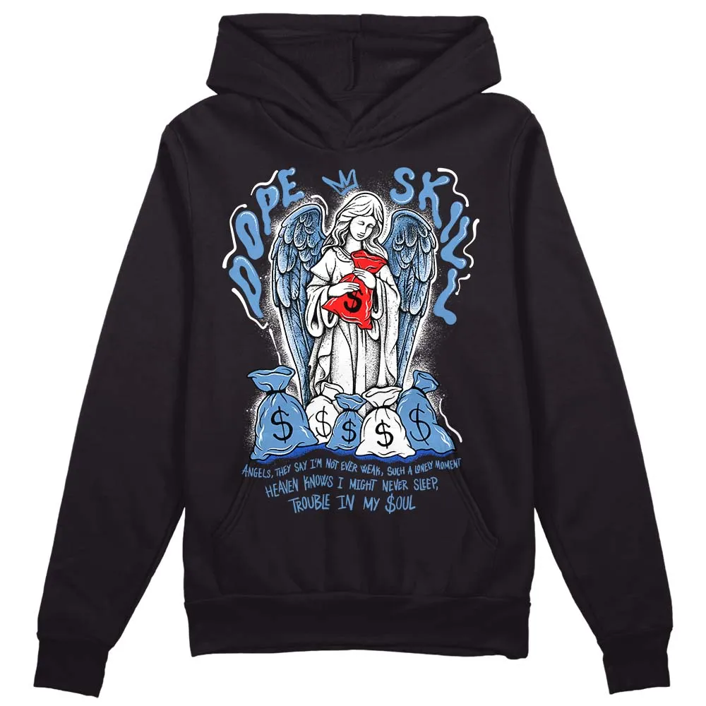 Dunk White Polar Blue DopeSkill Hoodie Sweatshirt Angels Graphic sold by DopeSkill product image thumbnail 2