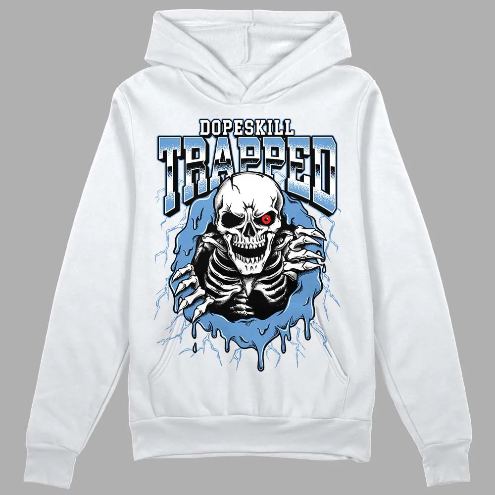 Dunk White Polar Blue DopeSkill Hoodie Sweatshirt Trapped Halloween Graphic sold by DopeSkill