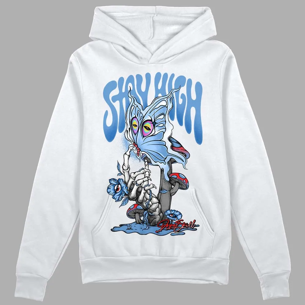 Dunk White Polar Blue DopeSkill Hoodie Sweatshirt Stay High Graphic sold by DopeSkill