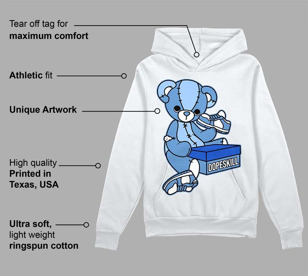 Dunk White Polar Blue DopeSkill Hoodie Sweatshirt Sneakerhead BEAR Graphic sold by DopeSkill product image thumbnail 3