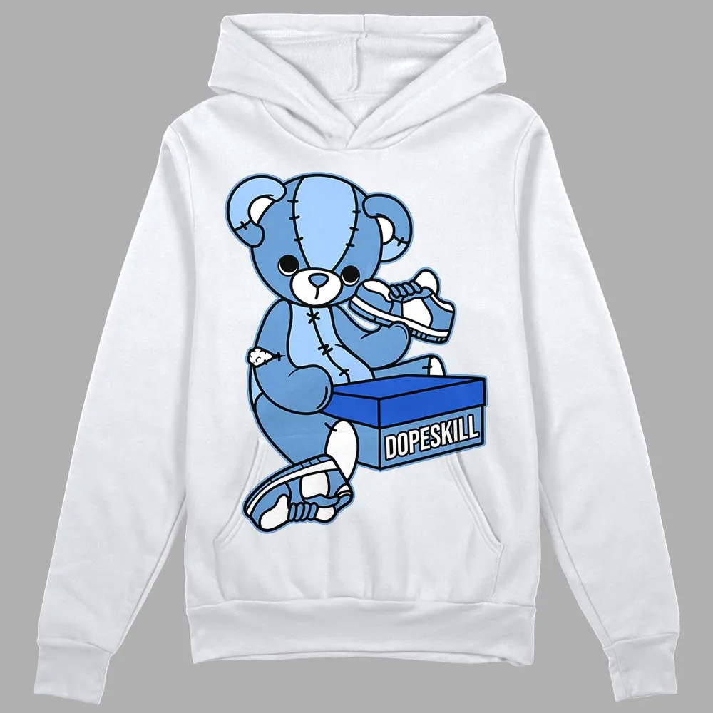 Dunk White Polar Blue DopeSkill Hoodie Sweatshirt Sneakerhead BEAR Graphic sold by DopeSkill