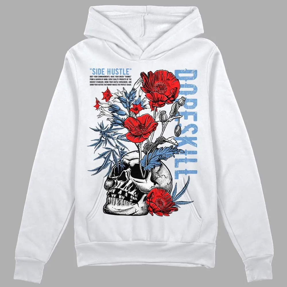 Dunk White Polar Blue DopeSkill Hoodie Sweatshirt Side Hustle Graphic sold by DopeSkill