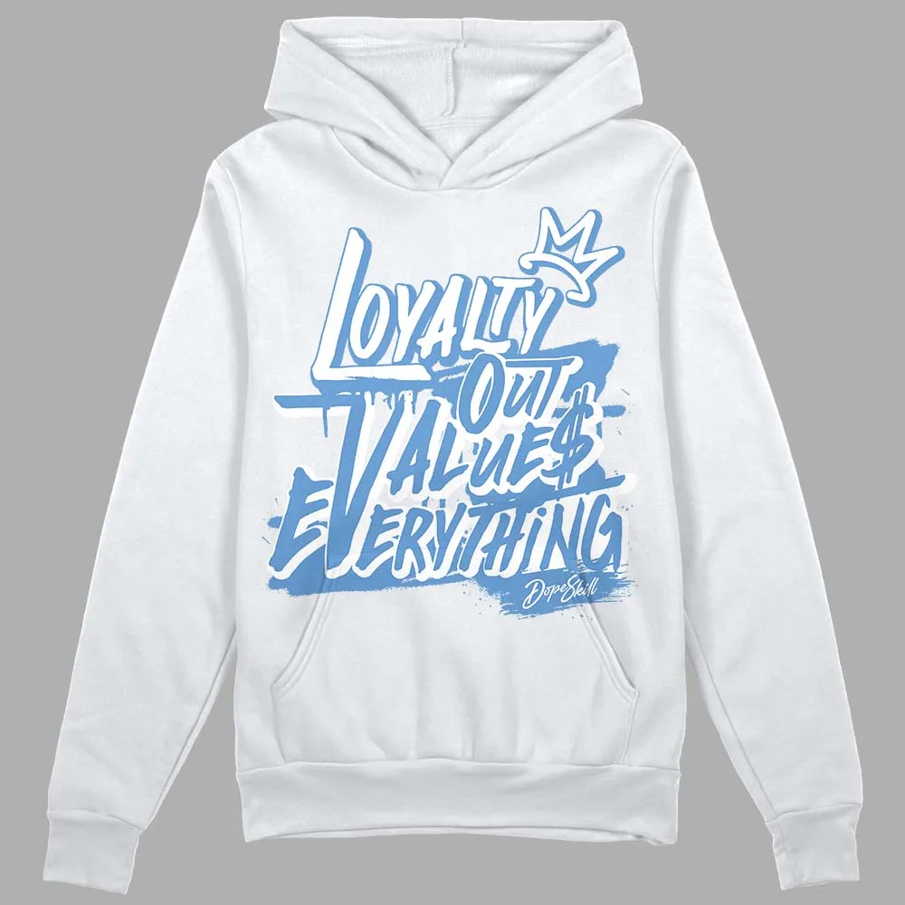 Dunk White Polar Blue DopeSkill Hoodie Sweatshirt LOVE Graphic sold by DopeSkill