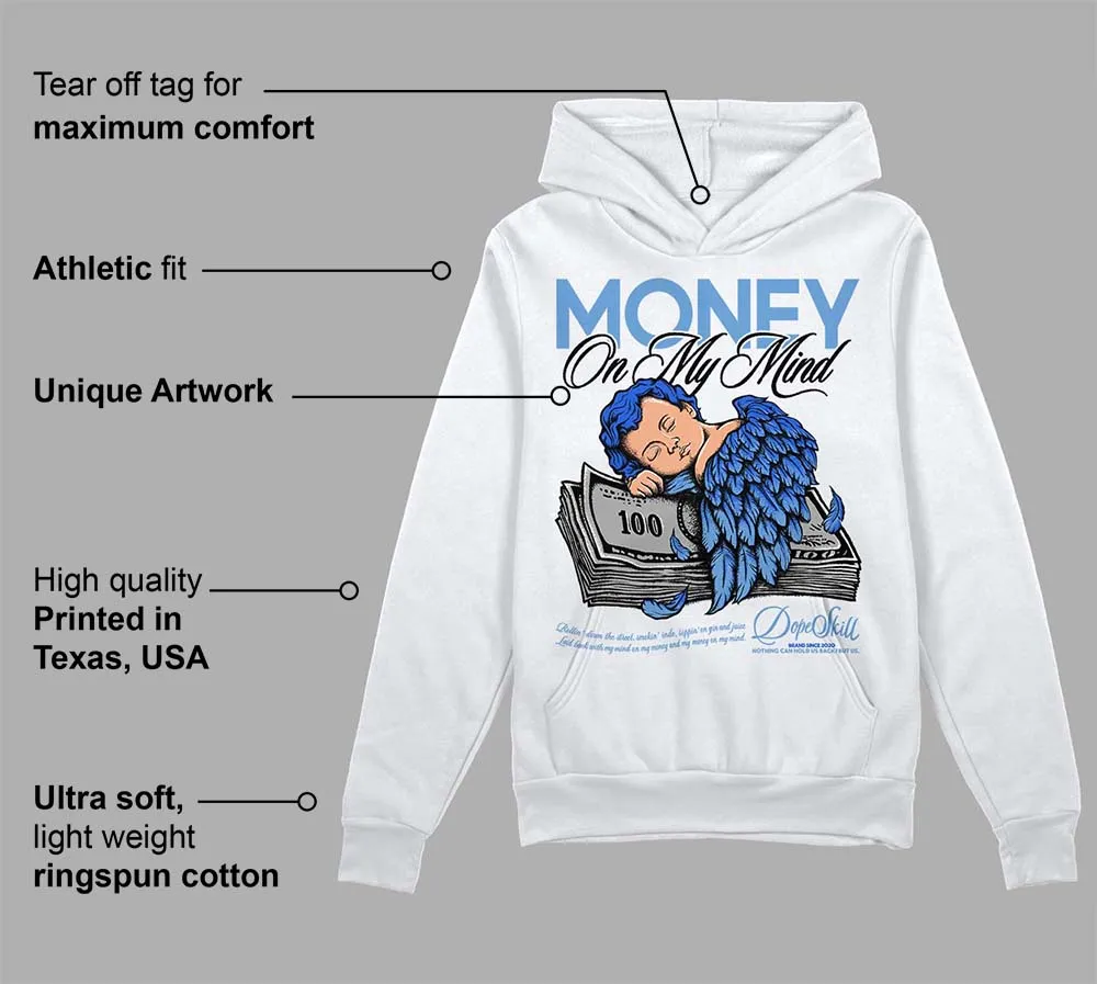 Dunk White Polar Blue DopeSkill Hoodie Sweatshirt MOMM Graphic sold by DopeSkill product image thumbnail 3