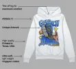 Dunk White Polar Blue DopeSkill Hoodie Sweatshirt Get Rich Graphic sold by DopeSkill