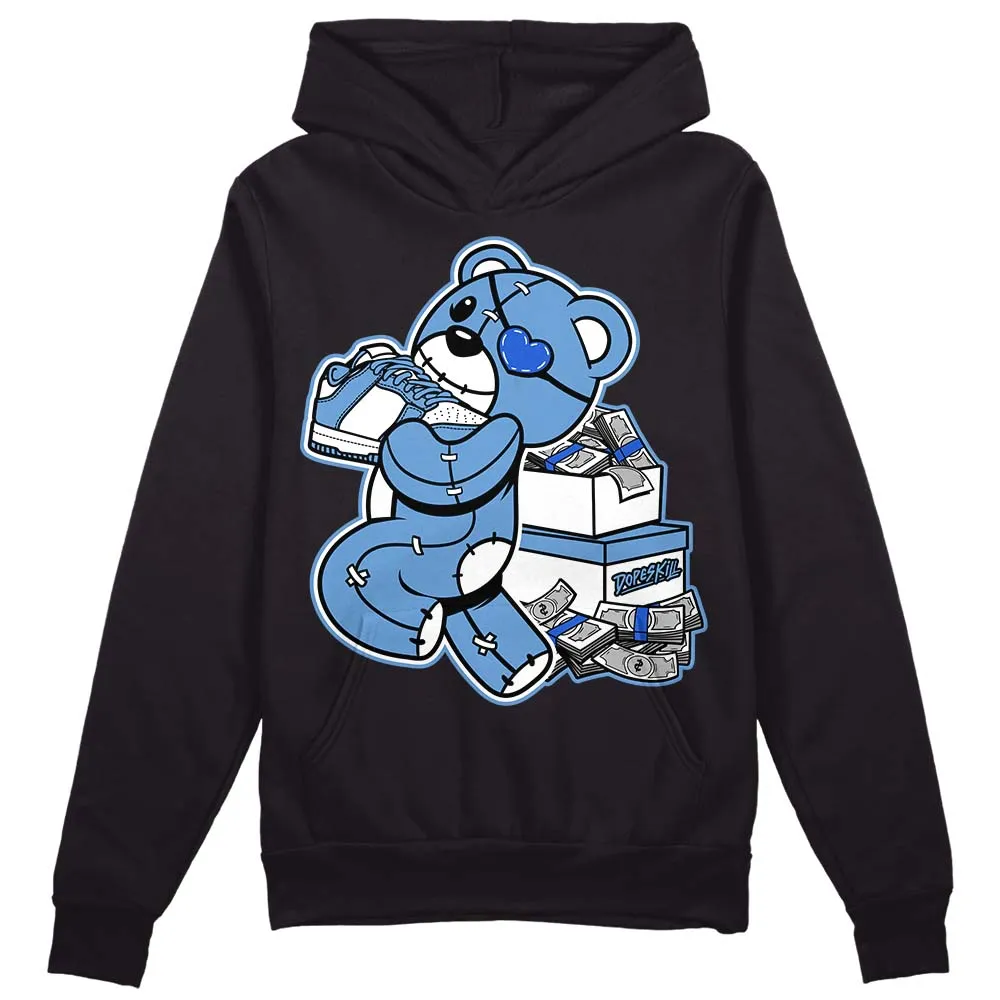 Dunk White Polar Blue DopeSkill Hoodie Sweatshirt Bear Steals Sneaker Graphic sold by DopeSkill product image thumbnail 2