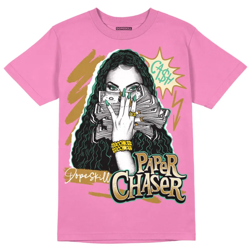 Dunk Playful Pink Multi Color Bronzine Clear Jade Luminous Green DopeSkill Pink T-shirt NPC Graphic sold by DopeSkill