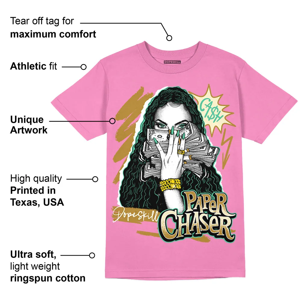 Dunk Playful Pink Multi Color Bronzine Clear Jade Luminous Green DopeSkill Pink T-shirt NPC Graphic sold by DopeSkill product image thumbnail 2