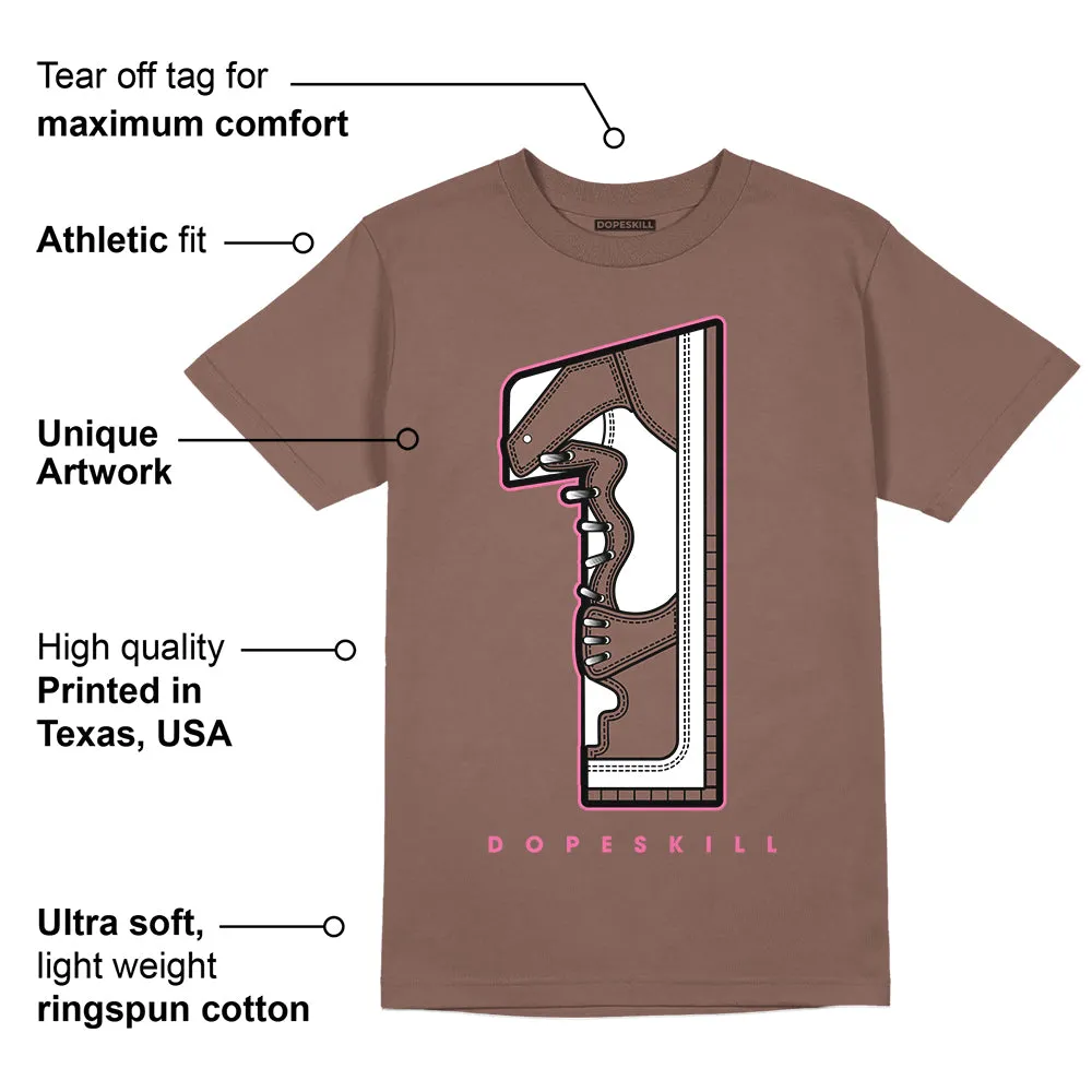 Dunk Smokey Mauve Playful Pink White Brown DopeSkill Brown Savana T-shirt No.1 Graphic sold by DopeSkill product image thumbnail 2