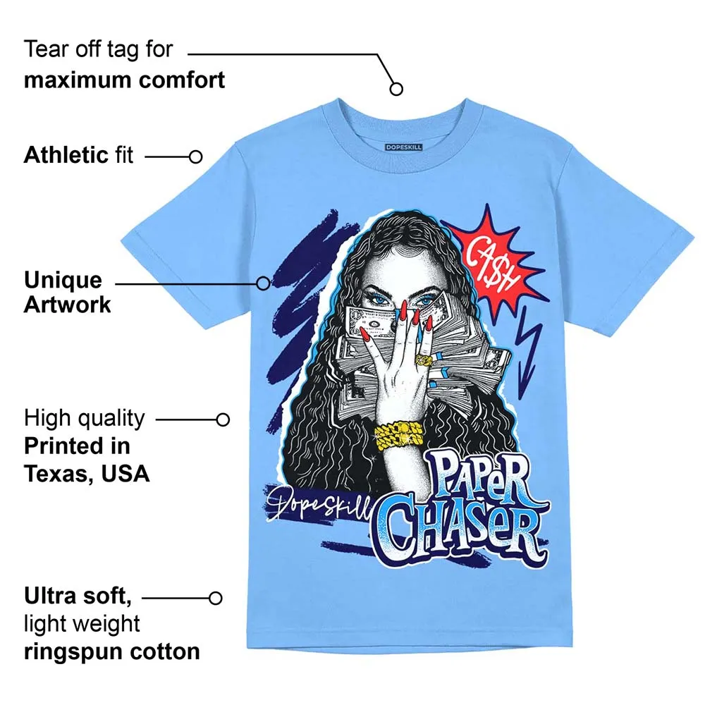 Dunk White Polar Blue DopeSkill University Blue T-shirt NPC Graphic sold by DopeSkill product image thumbnail 2