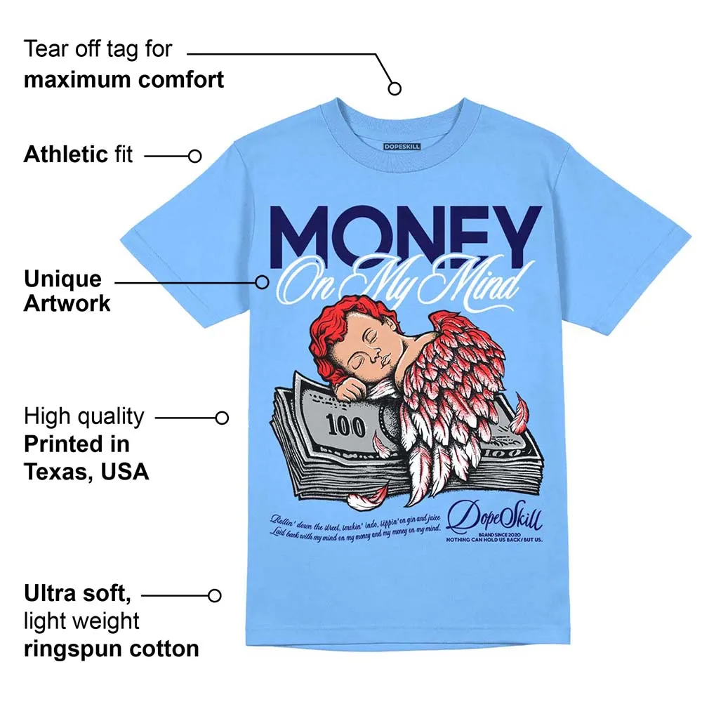 Dunk White Polar Blue DopeSkill University Blue T-shirt MOMM Graphic sold by DopeSkill product image thumbnail 2