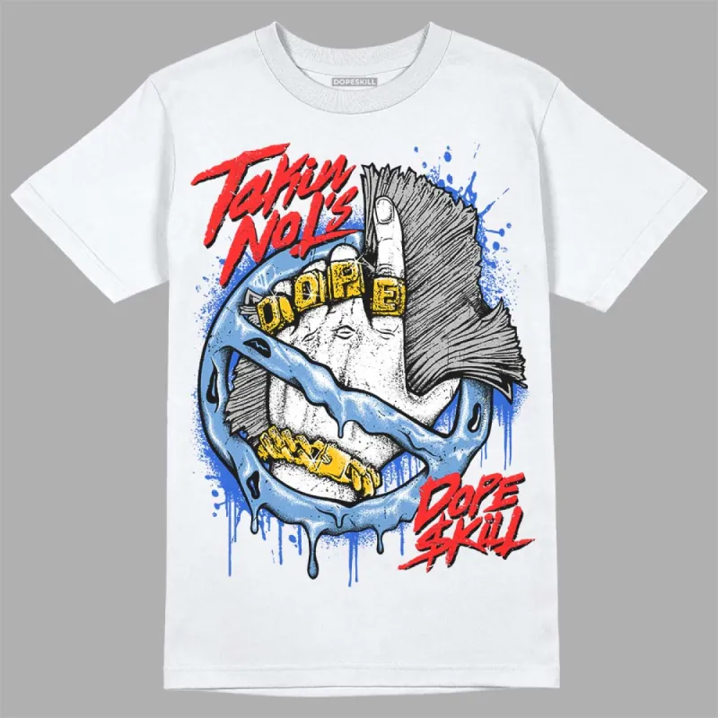 Dunk White Polar Blue DopeSkill T-Shirt Takin No L's Graphic sold by DopeSkill