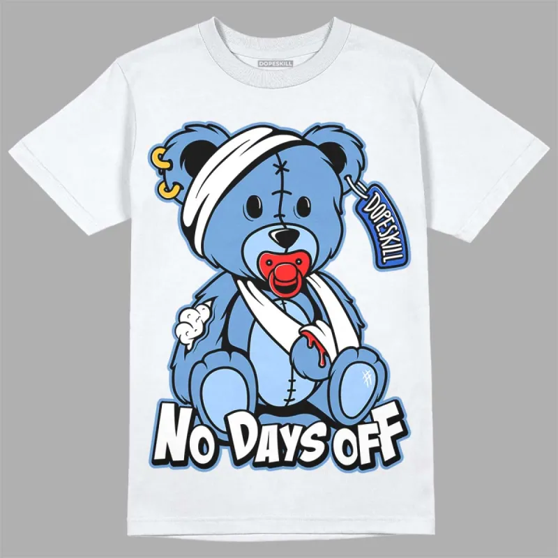 Dunk White Polar Blue DopeSkill T-Shirt Hurt Bear Graphic sold by DopeSkill