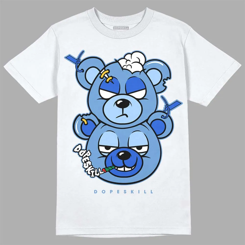 Dunk White Polar Blue DopeSkill T-Shirt New Double Bear Graphic sold by DopeSkill