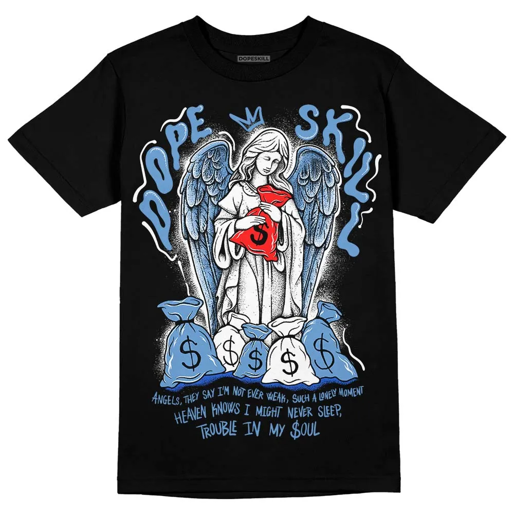 Dunk White Polar Blue DopeSkill T-Shirt Angels Graphic sold by DopeSkill product image thumbnail 2