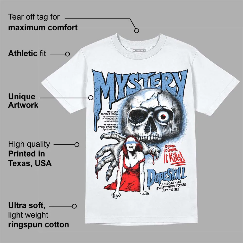 Dunk White Polar Blue DopeSkill T-Shirt Mystery Ghostly Grasp Graphic sold by DopeSkill product image thumbnail 3