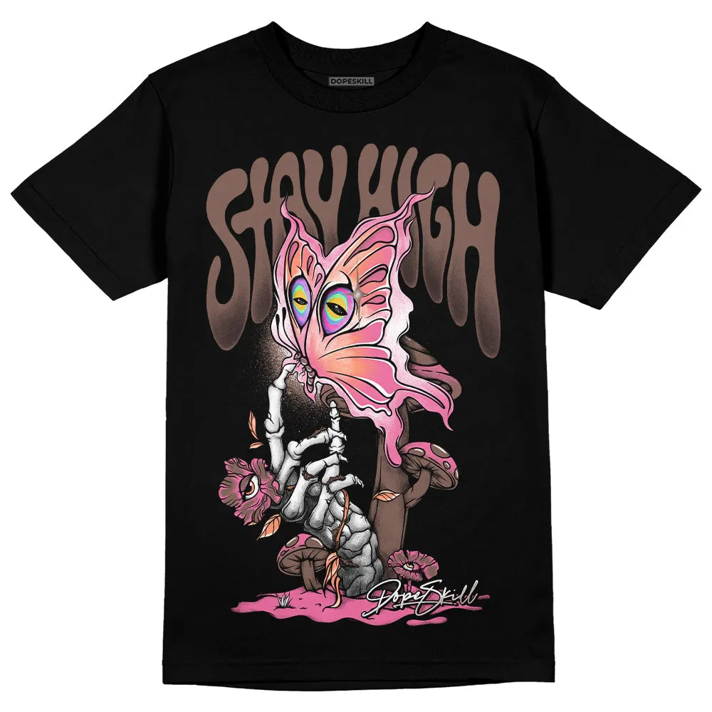Dunk Smokey Mauve Playful Pink White Brown DopeSkill T-Shirt Stay High Graphic sold by DopeSkill product image thumbnail 2