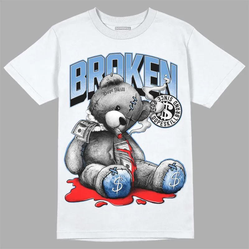 Dunk White Polar Blue DopeSkill T-Shirt Sick Bear Graphic sold by DopeSkill