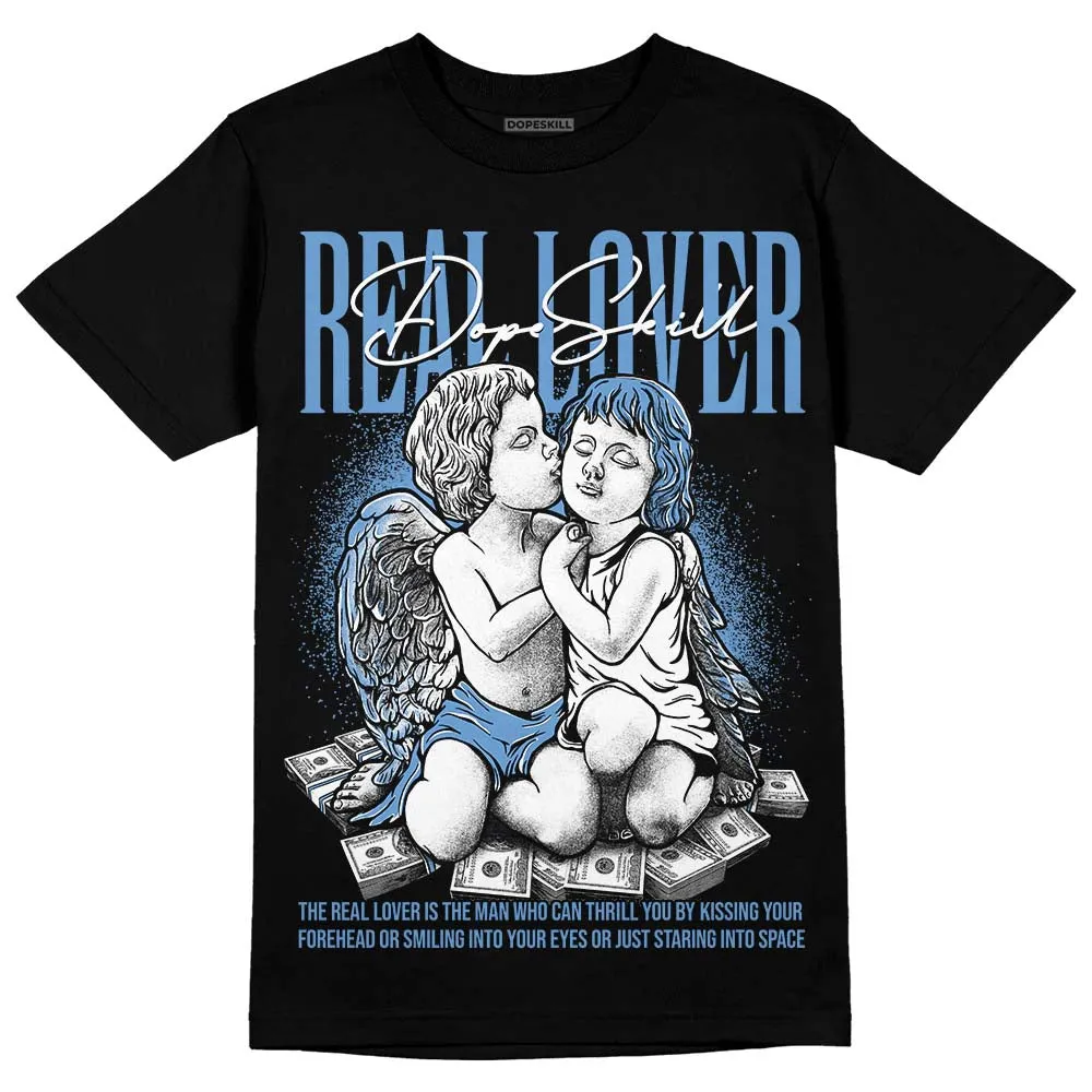 Dunk White Polar Blue DopeSkill T-Shirt Real Lover Graphic sold by DopeSkill product image thumbnail 2