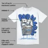 Dunk White Polar Blue DopeSkill T-Shirt Paid In Full Graphic sold by DopeSkill