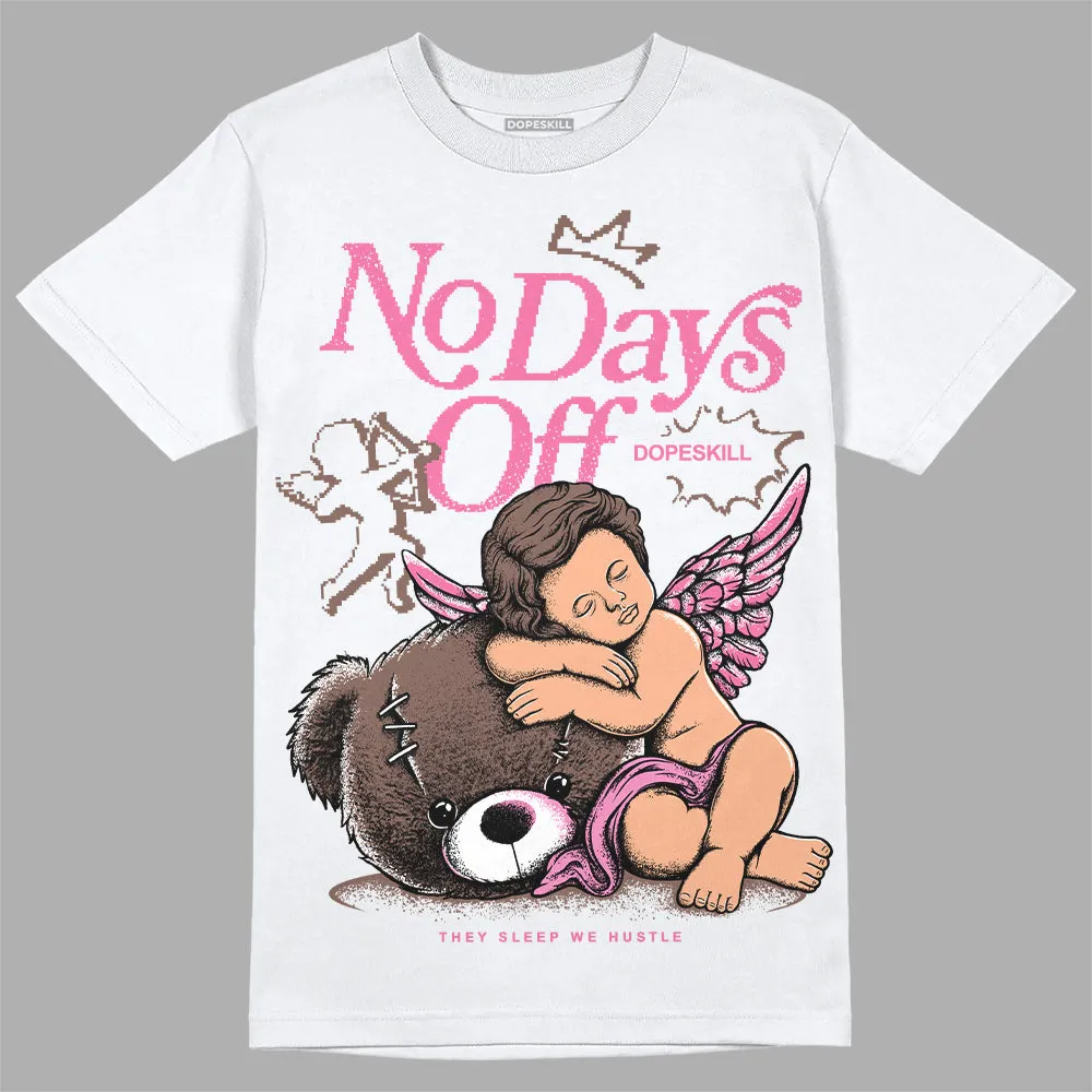 Dunk Smokey Mauve Playful Pink White Brown DopeSkill T-Shirt New No Days Off Graphic sold by DopeSkill