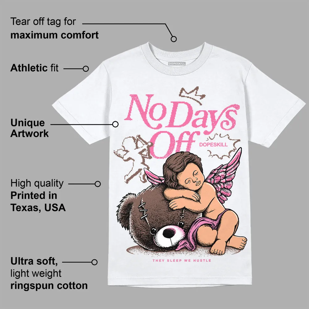 Dunk Smokey Mauve Playful Pink White Brown DopeSkill T-Shirt New No Days Off Graphic sold by DopeSkill product image thumbnail 3