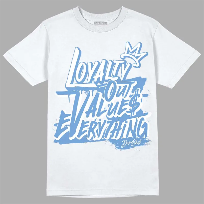 Dunk White Polar Blue DopeSkill T-Shirt LOVE Graphic sold by DopeSkill