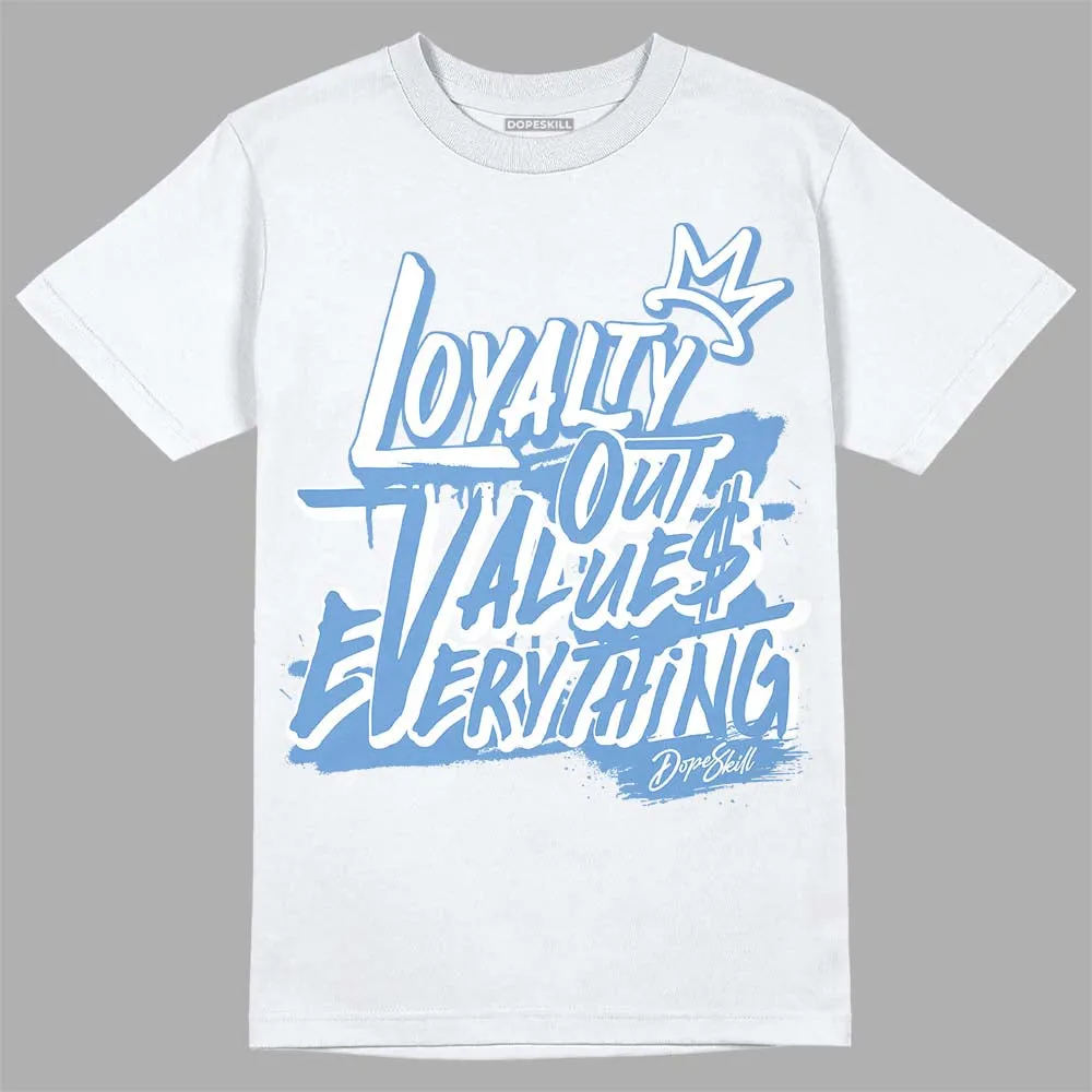 Dunk White Polar Blue DopeSkill T-Shirt LOVE Graphic sold by DopeSkill