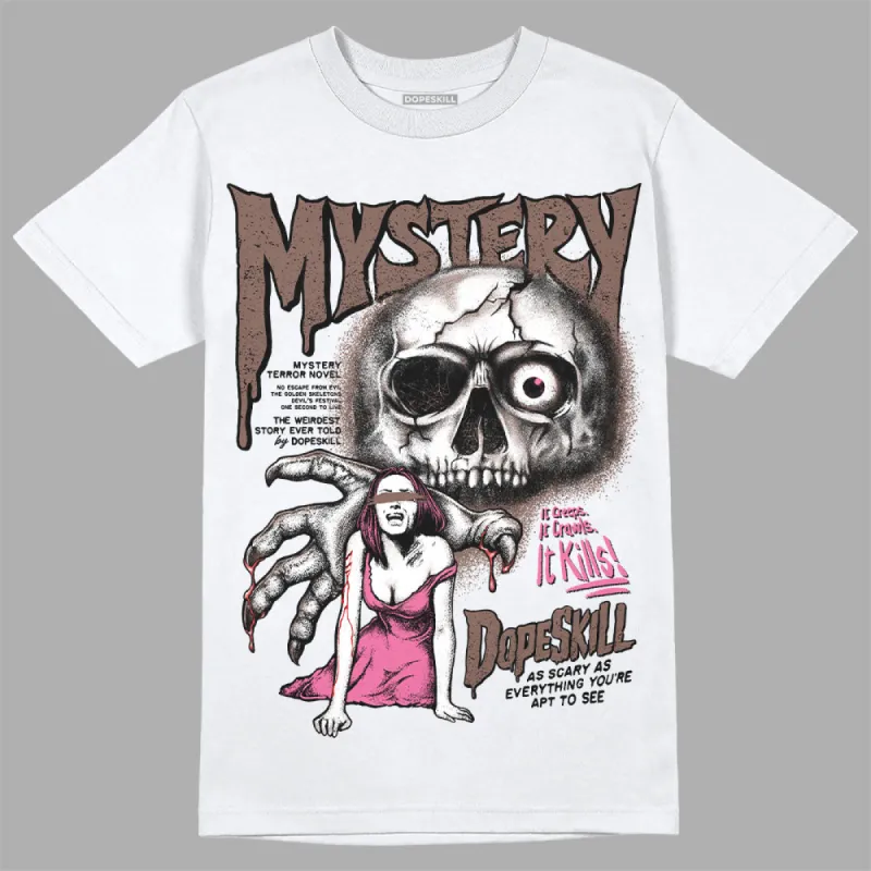 Dunk Smokey Mauve Playful Pink White Brown DopeSkill T-Shirt Mystery Ghostly Grasp Graphic sold by DopeSkill